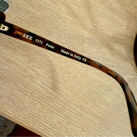 SEE Brown Frames Women's Glasses French Designer - Picture 3 of 3